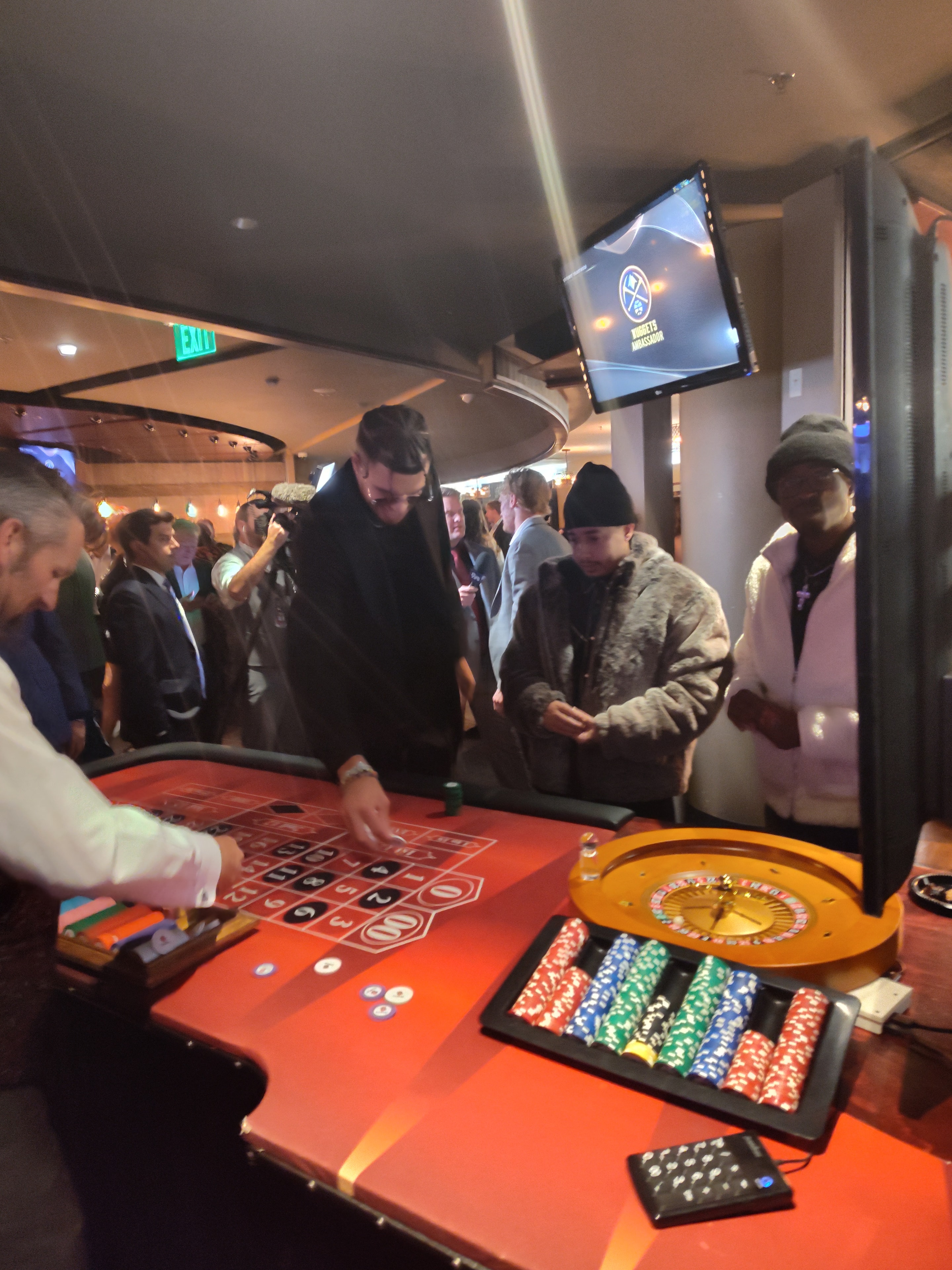 Casino night entertainment