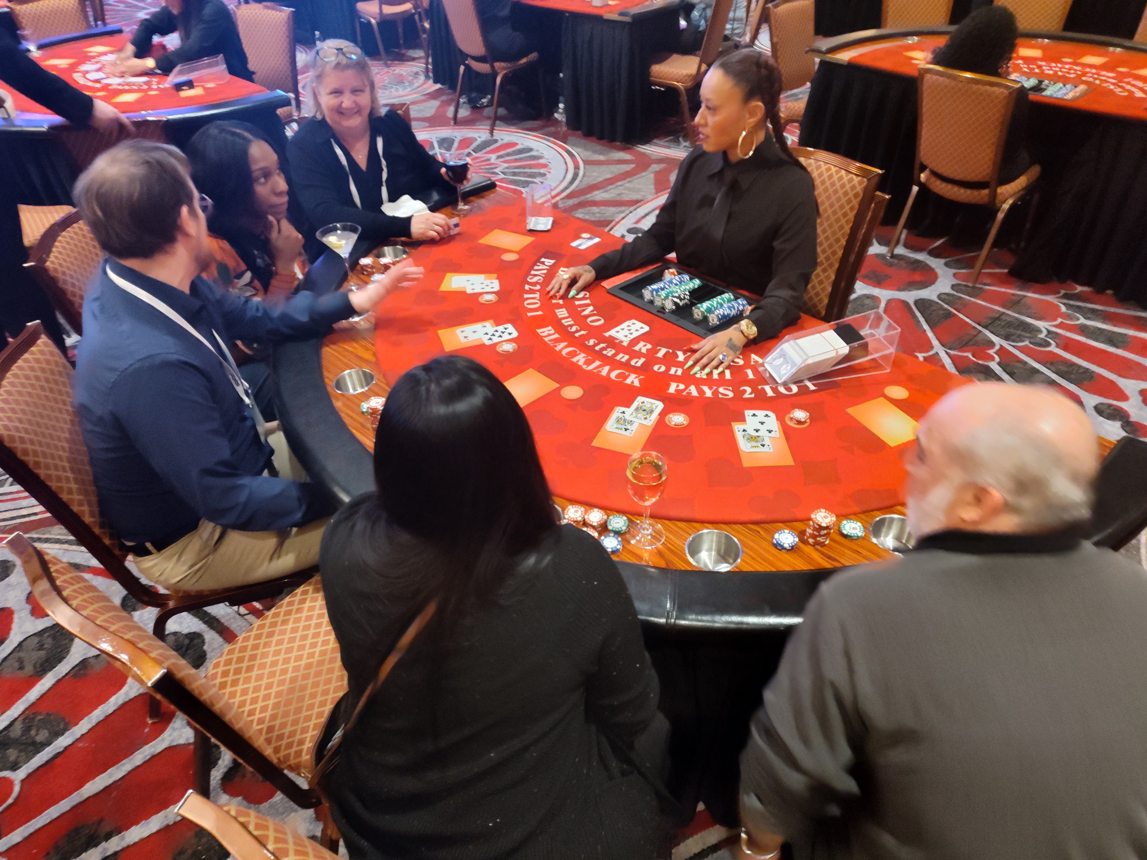Las Vegas style casino event