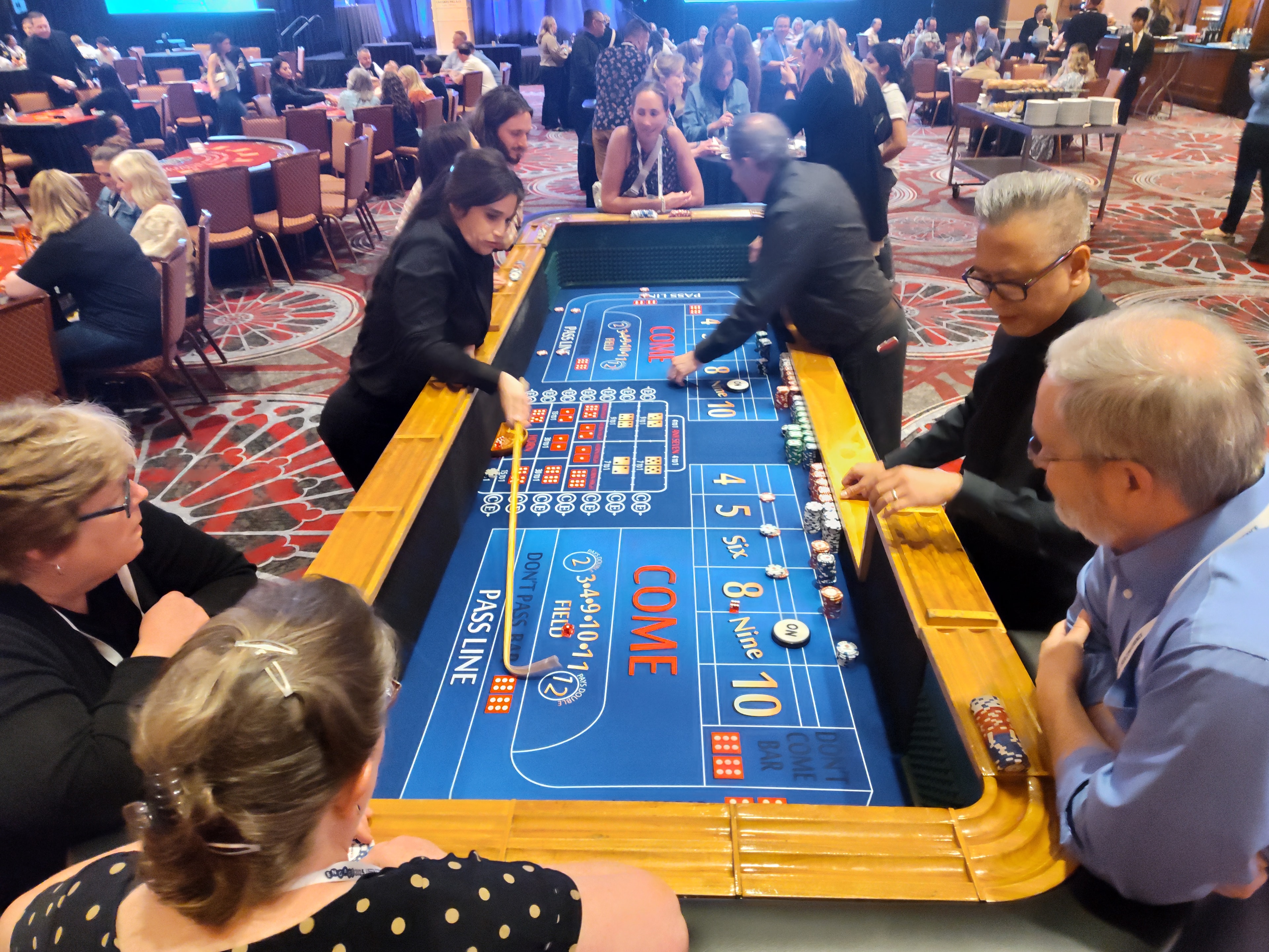 Casino party Las Vegas atmosphere