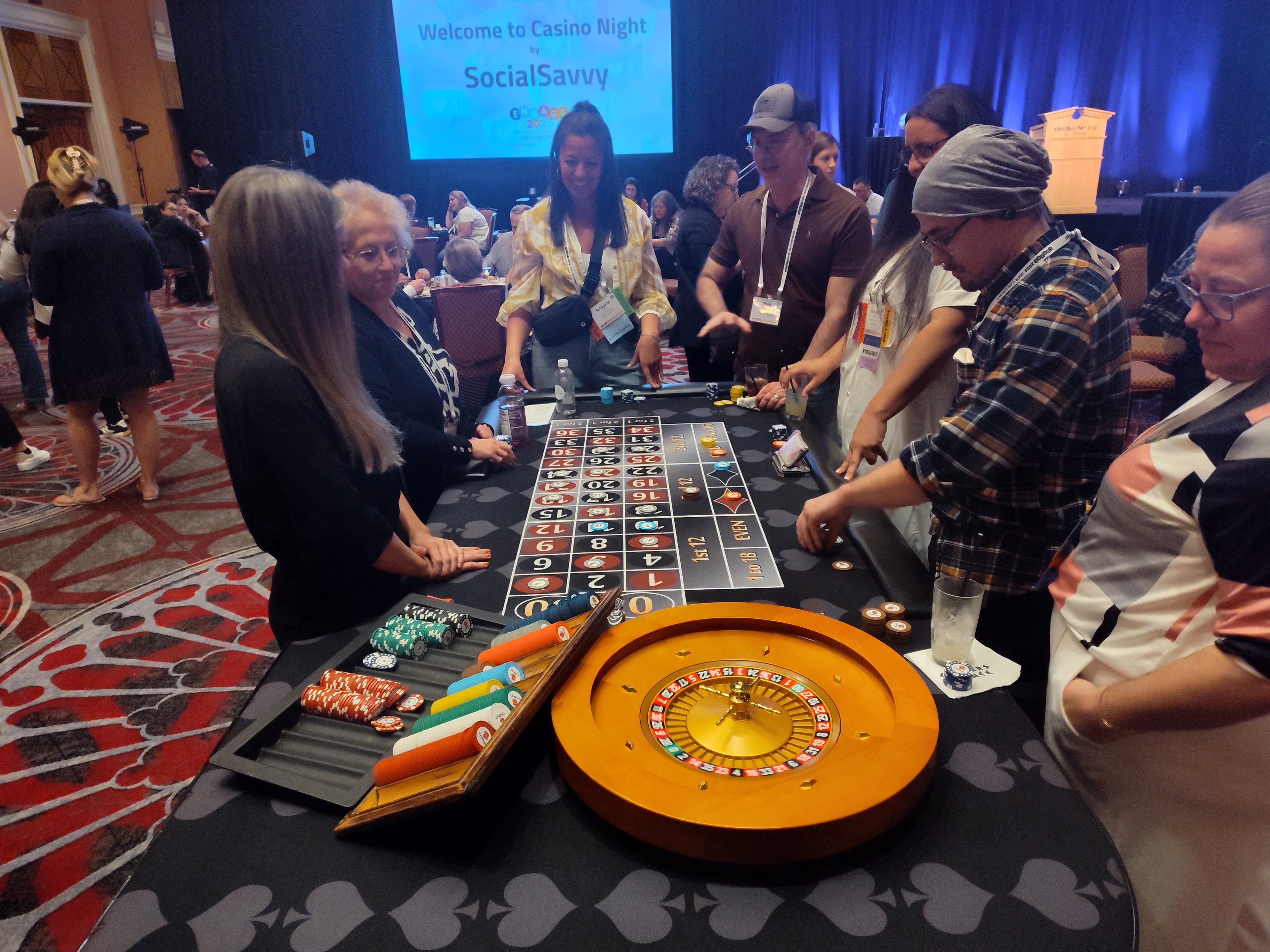 Las Vegas casino night event