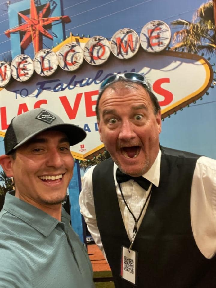 Casino party backdrop